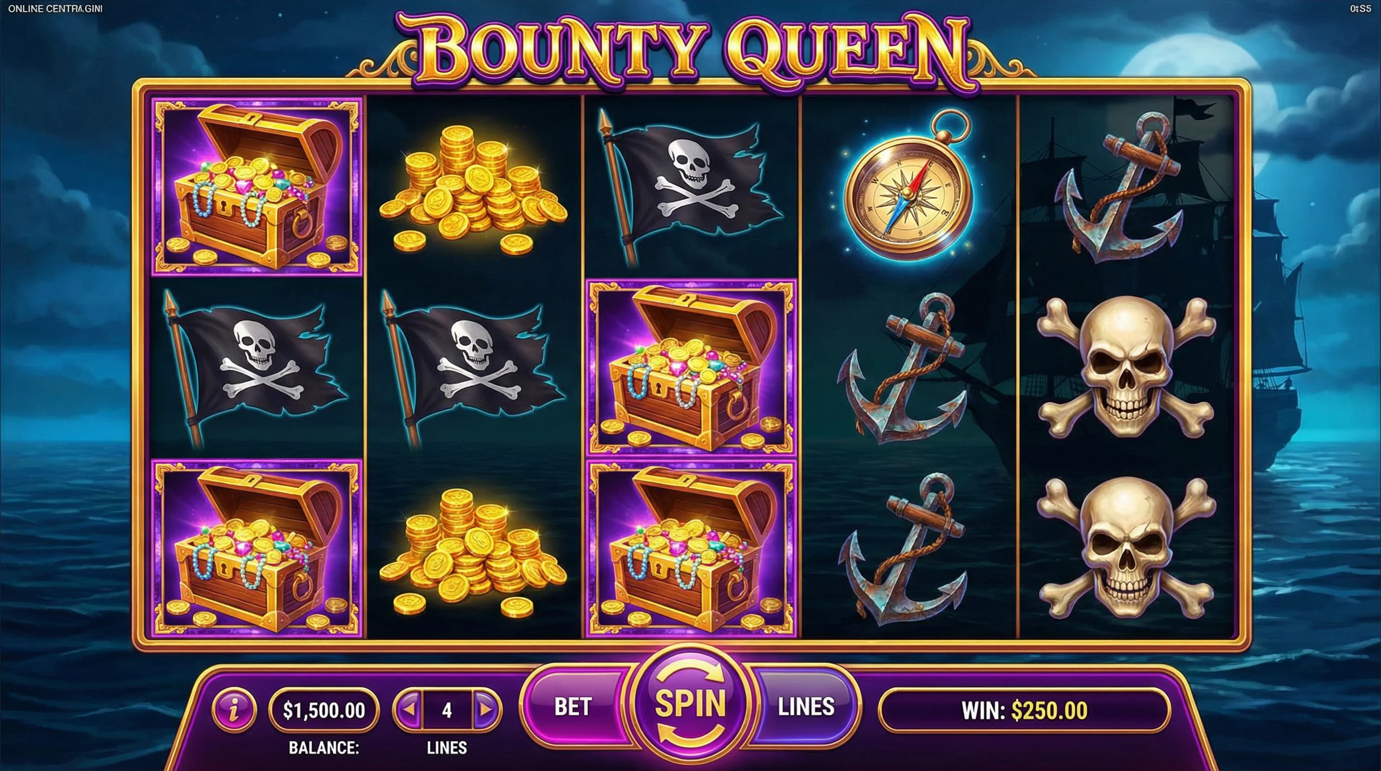 赏金女王免费试玩在线体验页面